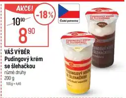 Globus VÁŠ VÝBĚR Pudingový krém se šlehačkou nabídka