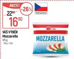 Globus Váš výběr Mozzarella nabídka