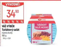 Globus VÁŠ VÝBĚR Tuňákový salát nabídka
