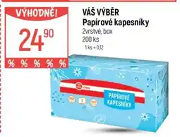 Globus Váš výběr Papírové kapesníky nabídka