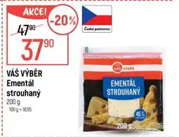 Globus VÁŠ VÝBĚR Ementál strouhaný nabídka