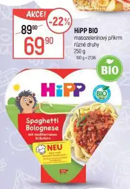 Globus HiPP Bio Masozeleninový příkrm nabídka