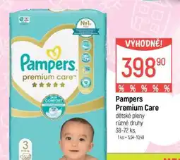Globus Pampers Premium Care nabídka