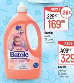 Globus BATOLE Aviváž nabídka