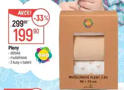 Globus Mušelínové pleny 3 ks nabídka