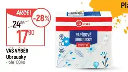 Globus VÁŠ VÝBĚR Ubrousky nabídka