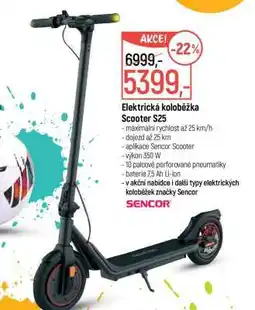 Globus Elektrická koloběžka Scooter S25 nabídka