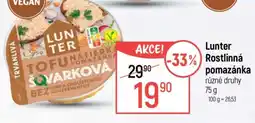 Globus LUNTER ROSTLINNÁ POMAZÁNKA nabídka