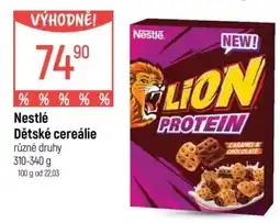 Globus Nestlé Dětské cereálie nabídka