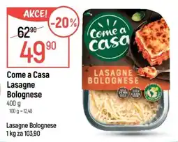 Globus Come a Casa Lasagne Bolognese nabídka