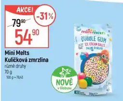 Globus Mini Melts Kuličková zmrzlina nabídka