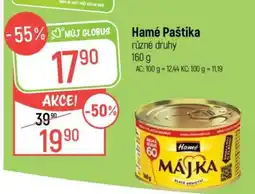 Globus Hamé paštika nabídka