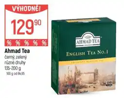 Globus Ahmad Tea nabídka