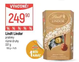 Globus Lindt Lindor nabídka