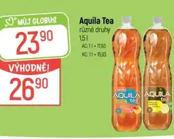 Globus Aquila Tea různé druhy nabídka
