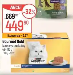 Globus Gourmet Gold Konzervy pro kočky nabídka
