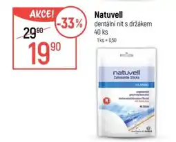 Globus Natuvell dentální nit s držákem 40 ks nabídka
