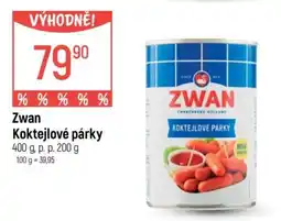 Globus ZWAN KOKTEJLOVÉ PÁRKY nabídka