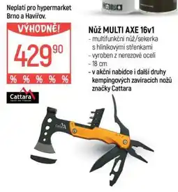 Globus Nůž MULTI AXE 16v1 nabídka