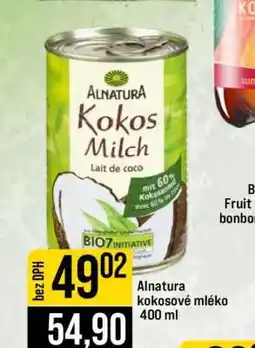 Jip Alnatura Kokosové mléko nabídka