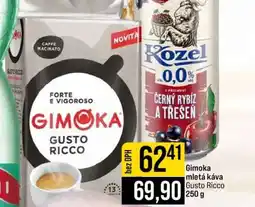 Jip Gimoka mletá káva Gusto Ricco nabídka
