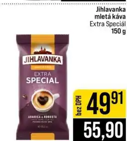 Jip JIHLAVANKA mletá káva nabídka
