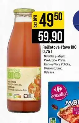 Jip Rajčatová šťáva BIO 0,75 l nabídka