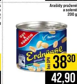 Jip Arašidy pražené a solené nabídka