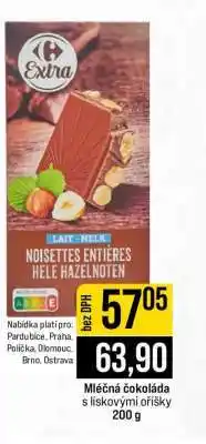 Jip Mléčná čokoláda s lískovými oříšky nabídka