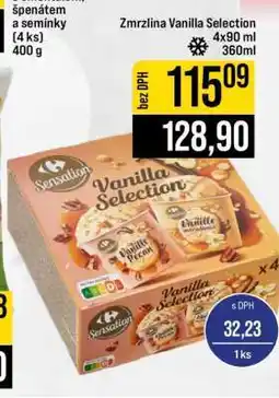 Jip Zmrzlina Vanilla Selection nabídka