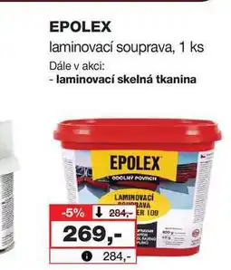 Barvy a laky drogerie EPOLEX laminovací souprava, 1 ks nabídka