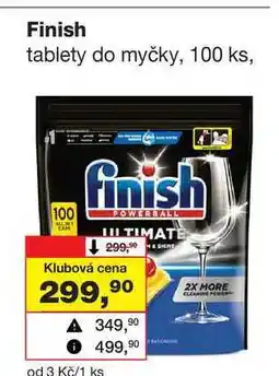 Barvy a laky drogerie Finish tablety do myčky, 100 ks nabídka