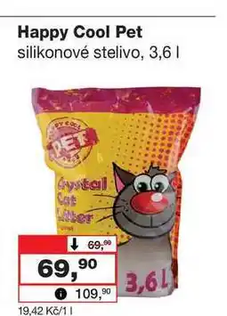 Barvy a laky drogerie Happy Cool Pet silikonové stelivo, 3,6 | PET nabídka