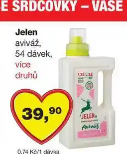 Barvy a laky drogerie Jelen aviváž, 54 dávek nabídka