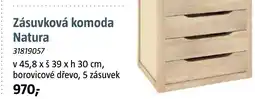 Bauhaus Natura Zásuvková komoda nabídka