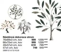 Sconto Nástěnná dekorace strom nabídka