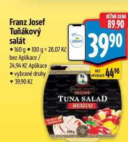 Albert Franz Josef Tuňákový salát nabídka