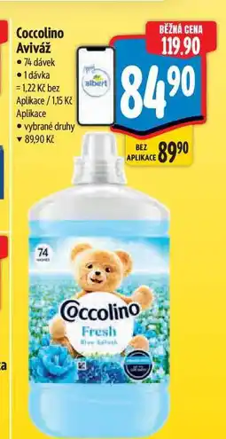 Albert Coccolino Aviváž 74 dávek nabídka