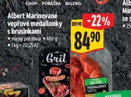 Albert Albert Marinované vepřové medailonky nabídka