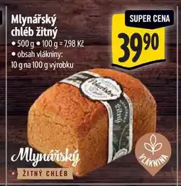 Albert Mlynářský chléb žitný nabídka