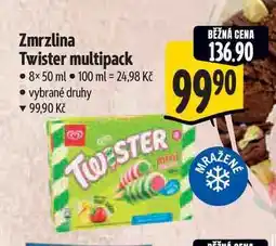 Albert Zmrzlina Twister multipack nabídka