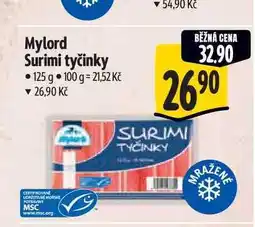 Albert Mylord Surimi tyčinky nabídka