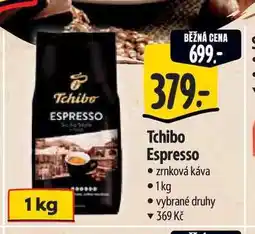 Albert Tchibo Espresso zrnková káva nabídka