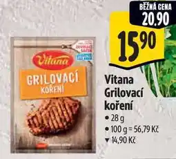 Albert Vitana Grilovací koření nabídka