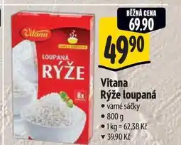 Albert Vitana Rýže loupaná varné sáčky nabídka