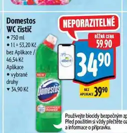 Albert Domestos WC čistič nabídka