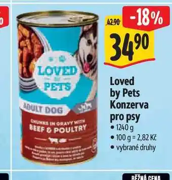 Albert Loved by Pets Konzerva pro psy nabídka