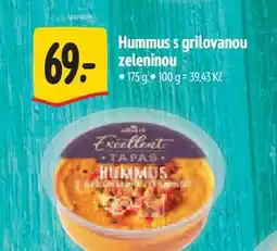 Albert Hummus s grilovanou zeleninou nabídka