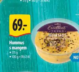 Albert Hummus s mangem nabídka