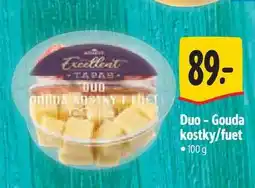 Albert Duo - Gouda kostky/fuet nabídka